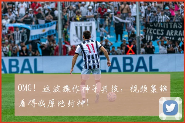 OMG！这波操作神乎其技，视频集锦看得我原地封神！